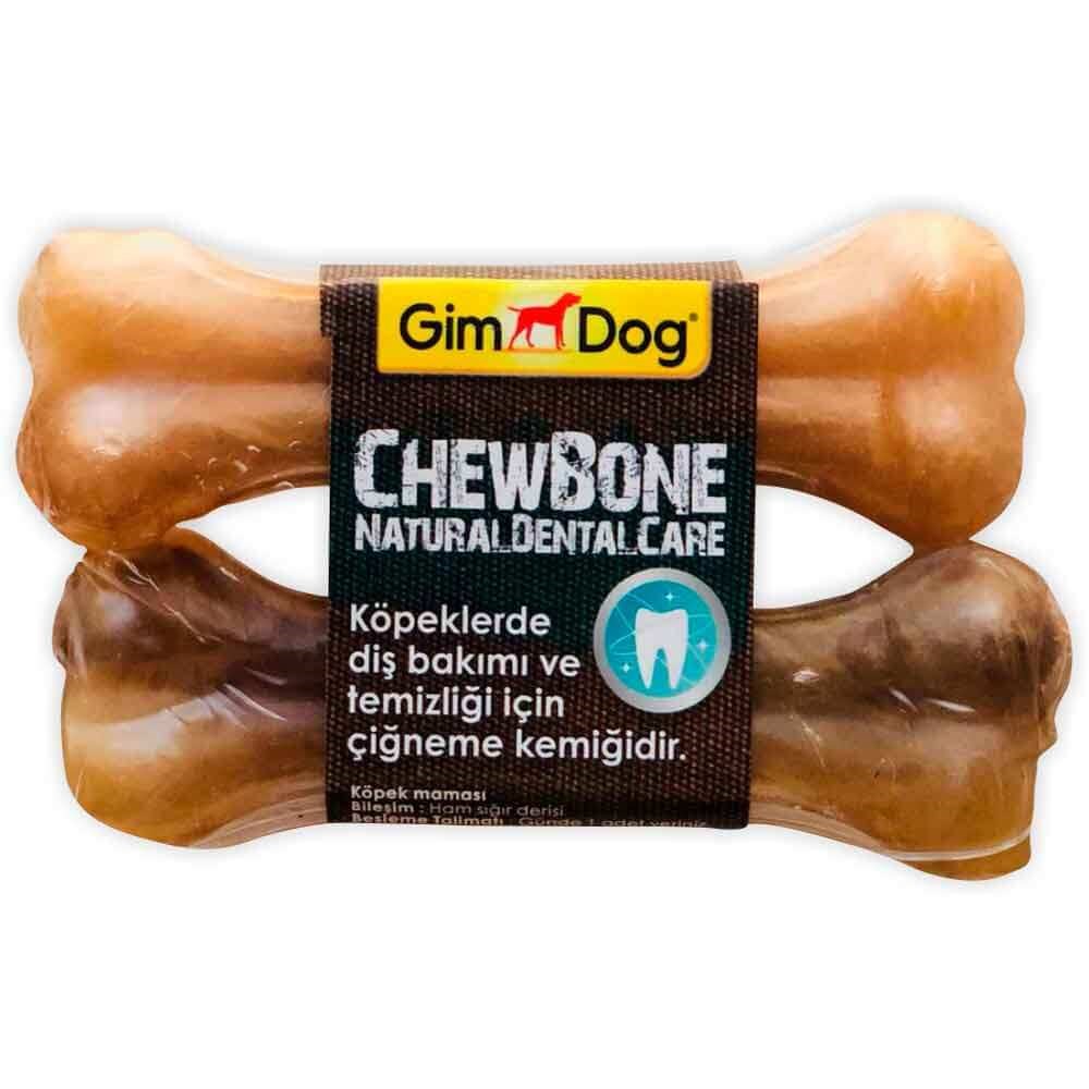 GimDog Köpek Ödülü Kemik 11 Cm 2 Li Natural 8009632015729 Gimpet Yenilebilir Pres Köpek Kemikleri Amazon Pet Center
