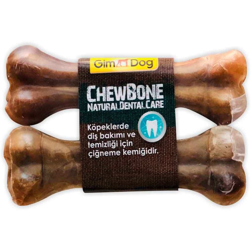 GimDog Köpek Ödülü Kemik 14 Cm 2 Li Natural 8009632015736 Gimpet Yenilebilir Pres Köpek Kemikleri Amazon Pet Center