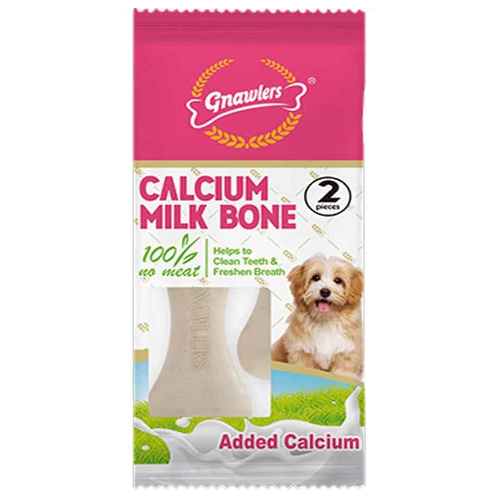 Gnawlers Calcium Milk Bone Köpek Ödülü 2'li 15 Gr 6942133306113 Amazon Pet Center
