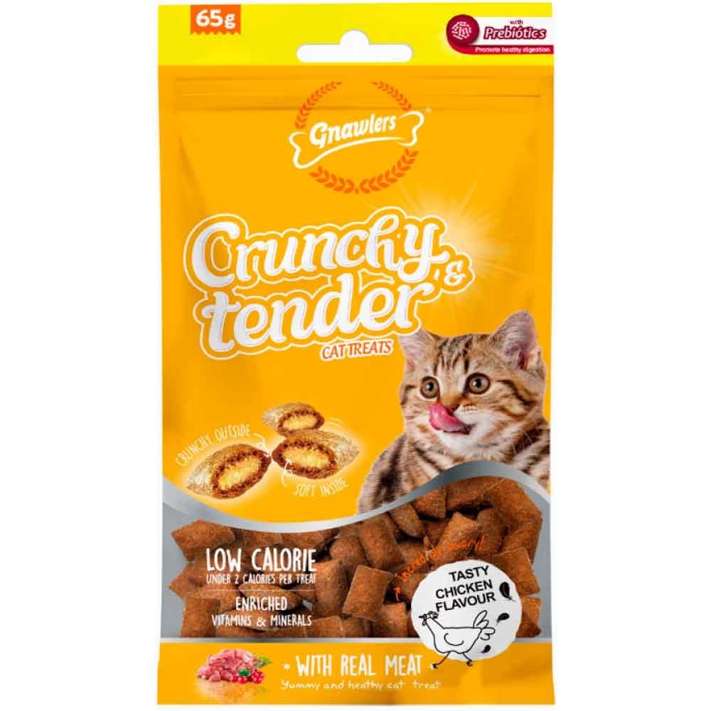 Gnawlers Kedi Ödülü Crunchy & Tender Tavuklu 65 Gr 6942133312053 Amazon Pet Center