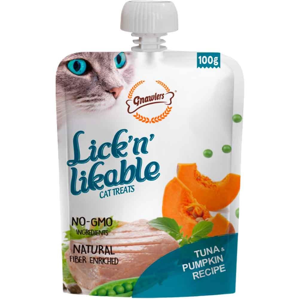 Gnawlers Kedi Ödülü Ton Balıklı ve Balkabaklı Krema 100 Gr 6942133312169 Amazon Pet Center