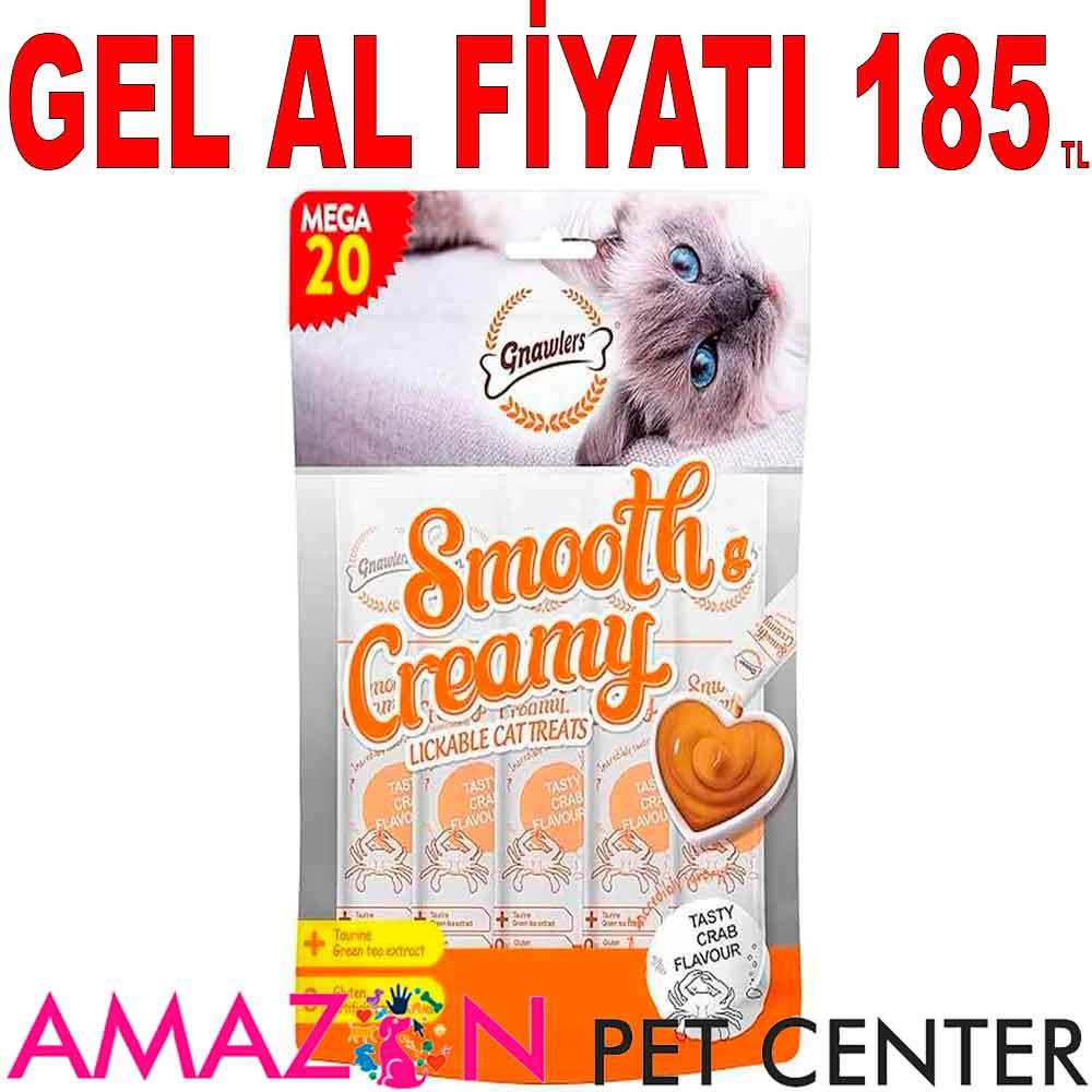Gnawlers Kedi Ödülü Yengeçli Krema 20x15 Gr 21951008 Amazon Pet Center