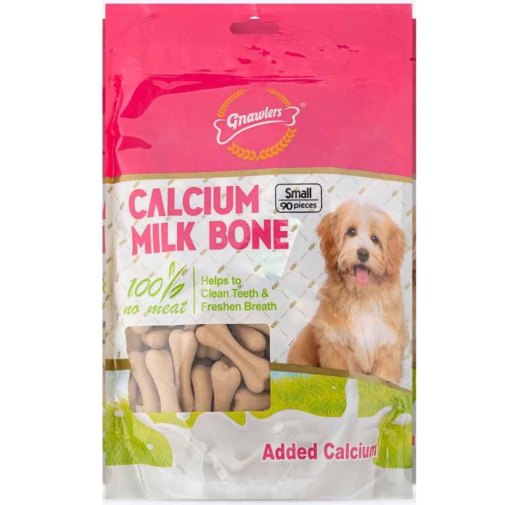 Gnawlers Köpek Ödülü Calcium Milk Bone 90'lı Paket 6942133308759 Amazon Pet Center
