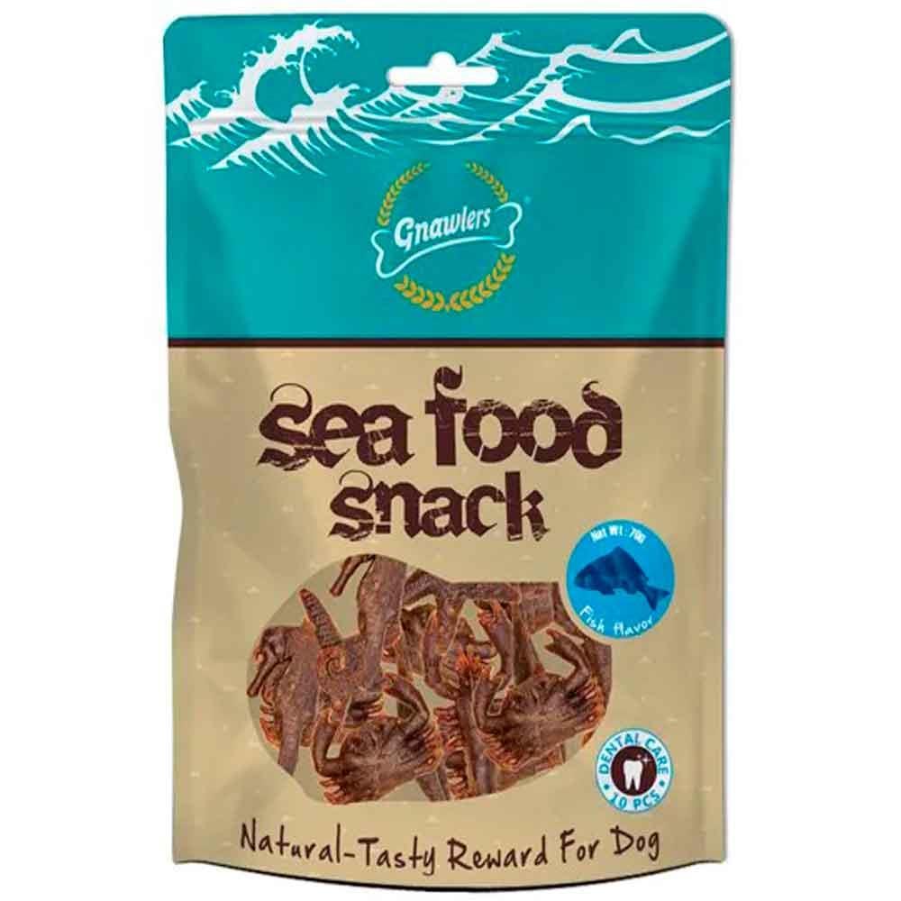 Gnawlers Köpek Ödülü Deniz Mahsullü ve Balıklı 70 Gr 6942133306342 Amazon Pet Center