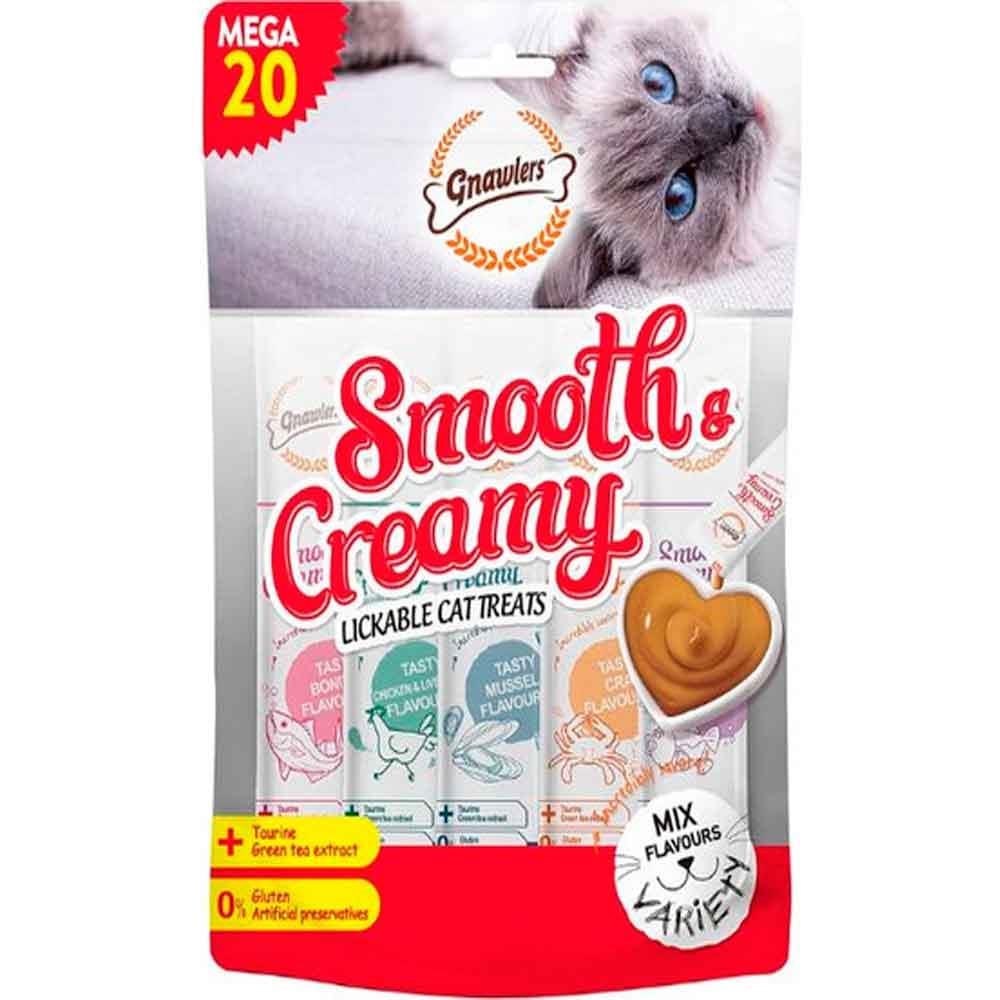 Gnawlers Krema Kedi Ödülü Karışık Lezzetler 20x15 Gr 6942133312039 Amazon Pet Center