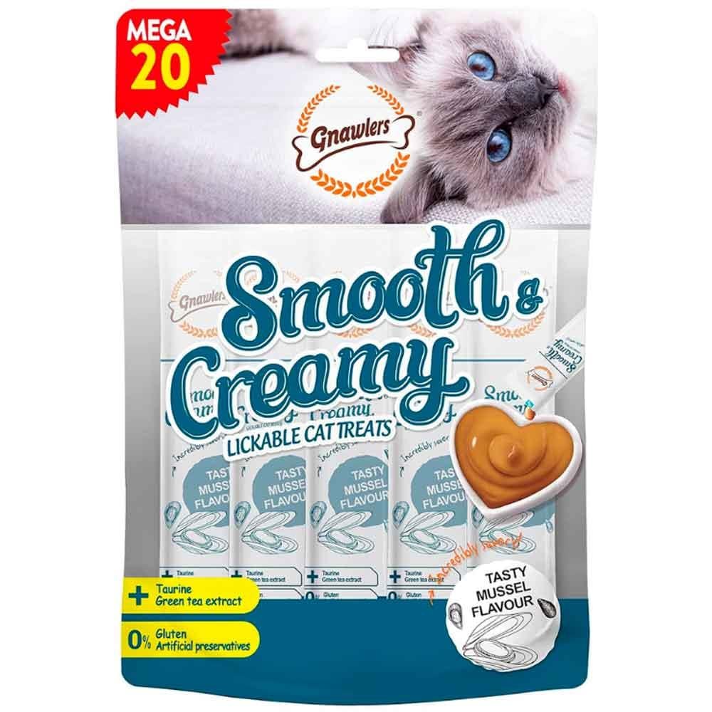 Gnawlers Krema Kedi Ödülü Midyeli 20x15 Gr 6942133312008 Amazon Pet Center