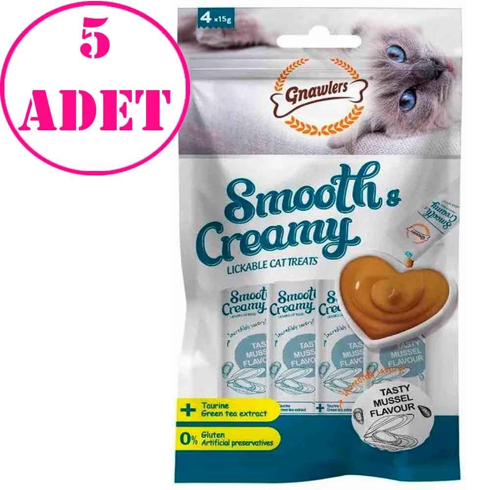 Gnawlers Krema Kedi Ödülü Midyeli 4x15 Gr 5 AD 21562006 Amazon Pet Center