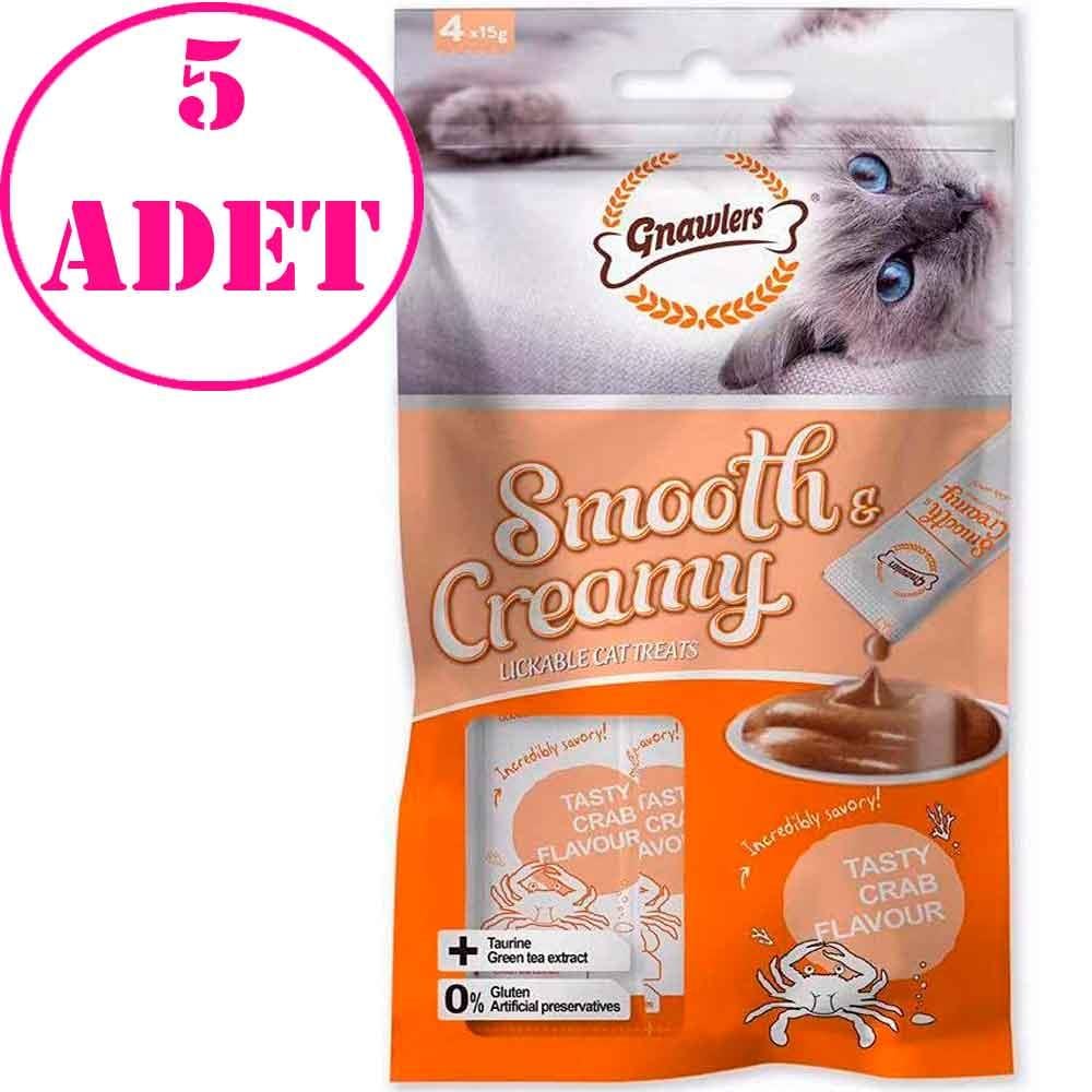 Gnawlers Krema Kedi Ödülü Somonlu Yengeçli 4x15 Gr 5 AD 21553004 Amazon Pet Center
