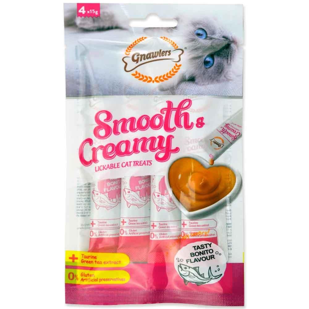 Gnawlers Krema Kedi Ödülü Ton Balıklı 4x15 Gr 6942133311360 Amazon Pet Center