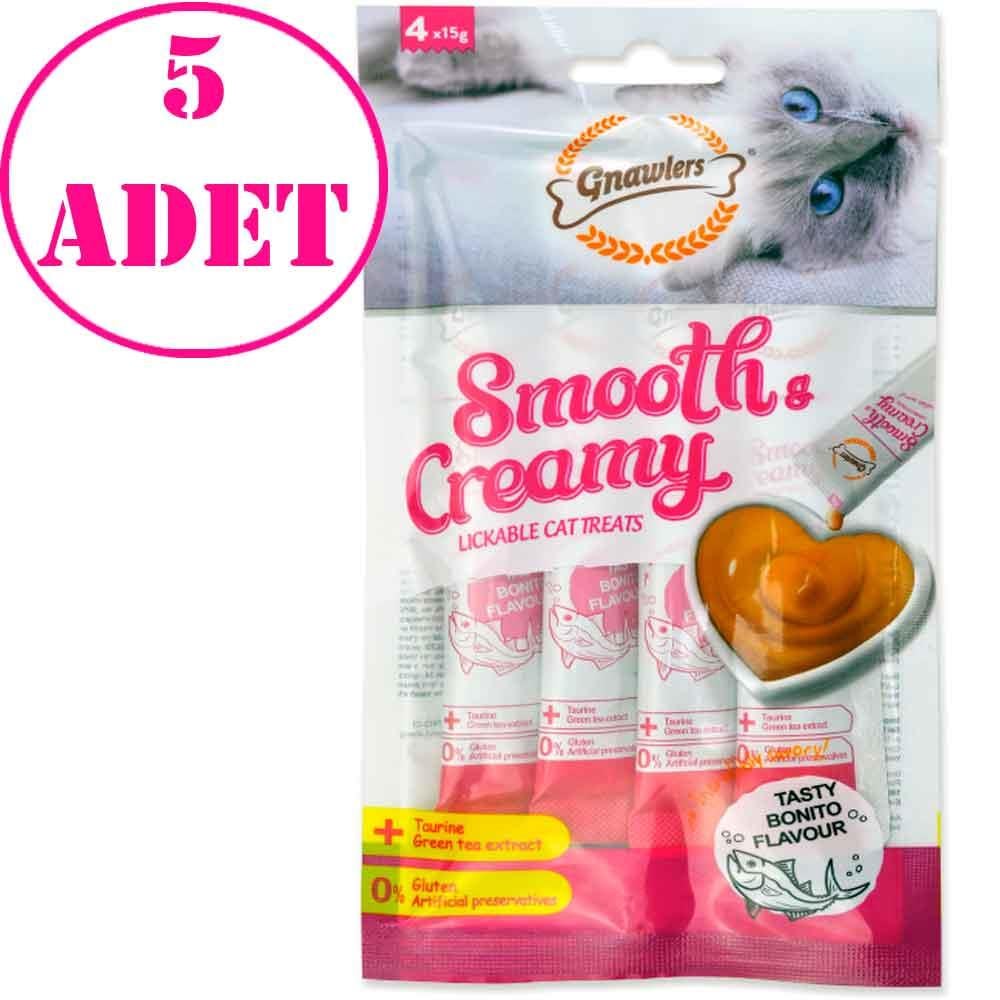 Gnawlers Krema Kedi Ödülü Ton Balıklı 4x15 Gr 5 AD 21556005 Amazon Pet Center