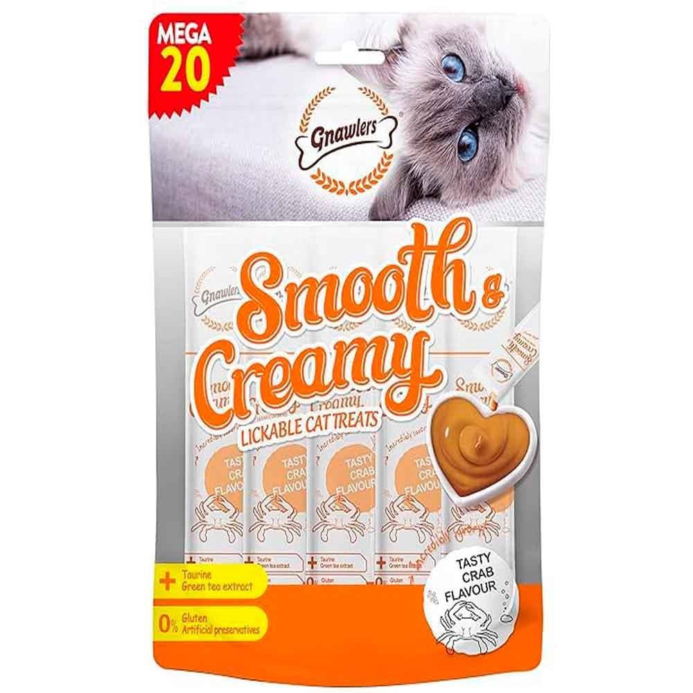 Gnawlers Krema Kedi Ödülü Yengeçli 20x15 Gr 6942133311995 Amazon Pet Center