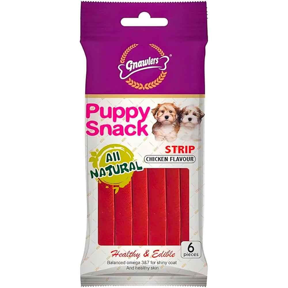Gnawlers Yavru Köpek Ödülü 6'lı Paket 80 Gr - Tavuk Aromalı 6942133305710 Amazon Pet Center