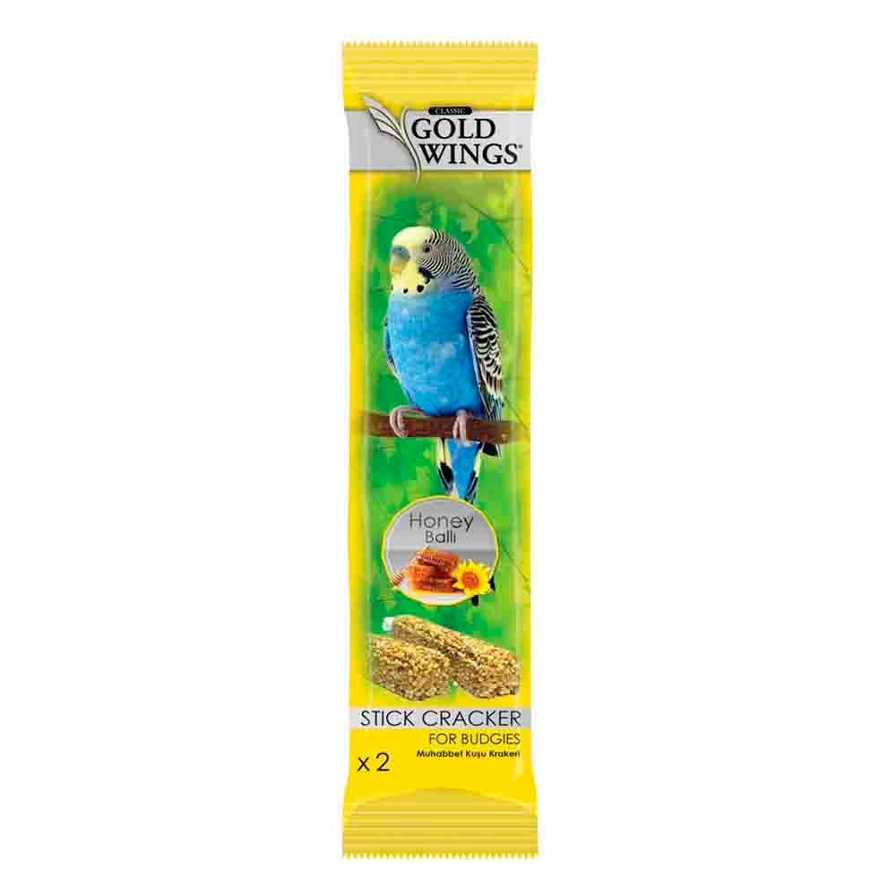 Gold Wings Classic Ballı Muhabbet Kuşu Krakeri 2'li 8680468040095 Amazon Pet Center