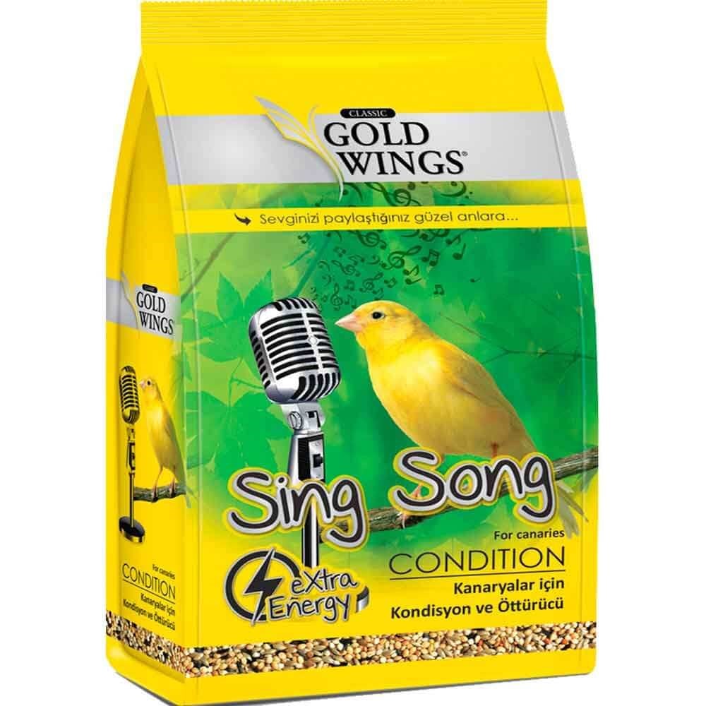 Gold Wings Classic Kanarya Kondisyon ve Öttürücü Yem 150 Gr 8681299602742 Gold Wings Classic Kuş Yemi Katkıları  Amazon Pet Center