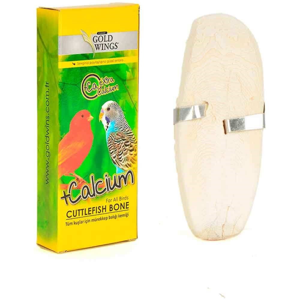 Gold Wings Classic Kutulu Mürekkep Balığı (Kalamar) Kemiği 8681299607686 Gold Wings Classic Kuş Gaga Taşları Amazon Pet Center