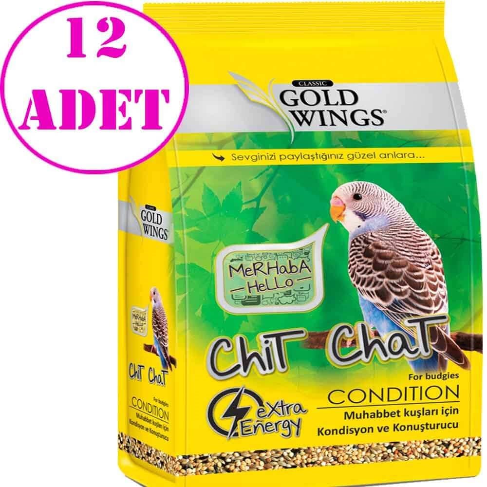 Gold Wings Classic Muhabbet Kondisyon ve Konuşturucu Yem 150 Gr 12 AD 32126655 Gold Wings Classic Kuş Yemi Katkıları  Amazon Pet Center
