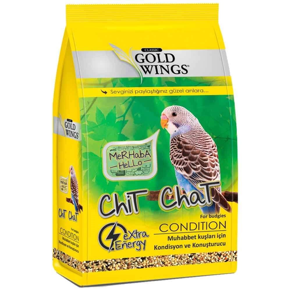 Gold Wings Classic Muhabbet Kondisyon ve Konuşturucu Yem 150 Gr 8681299602810 Gold Wings Classic Kuş Yemi Katkıları  Amazon Pet Center