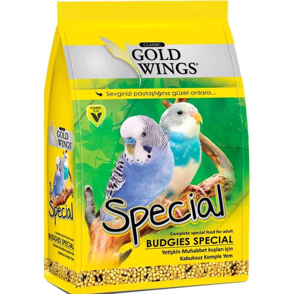 Gold Wings Classic Muhabbet Yemi Kabuksuz 400 Gr 8680468043089 Gold Wings Classic Muhabbet Kuşu Yemleri Amazon Pet Center