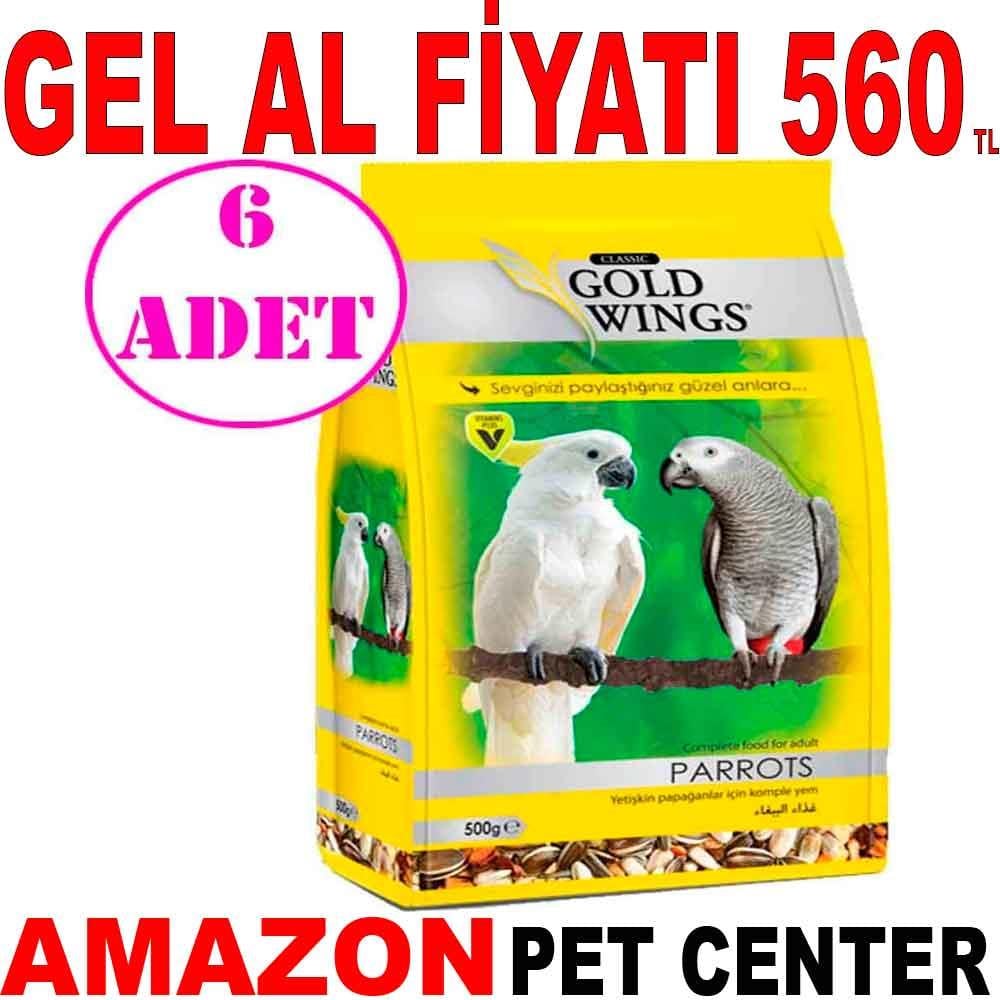 Gold Wings Classic Papağan Yemi 500 Gr 6 AD 21948008 Amazon Pet Center