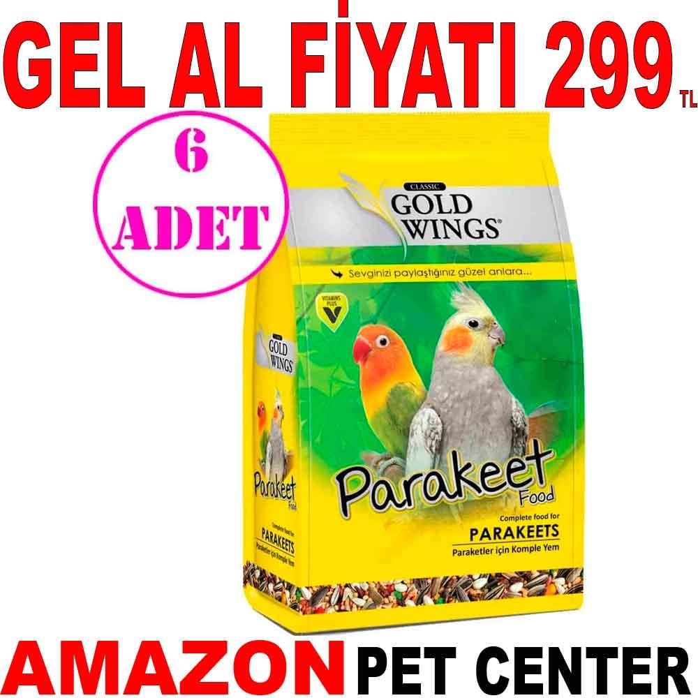 Gold Wings Classic Paraket Yemi 500 Gr 6 AD 18282009 Amazon Pet Center