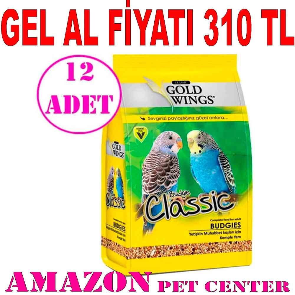 Gold Wings Muhabbet Yemi 400 Gr 12 AD 19565002 Amazon Pet Center