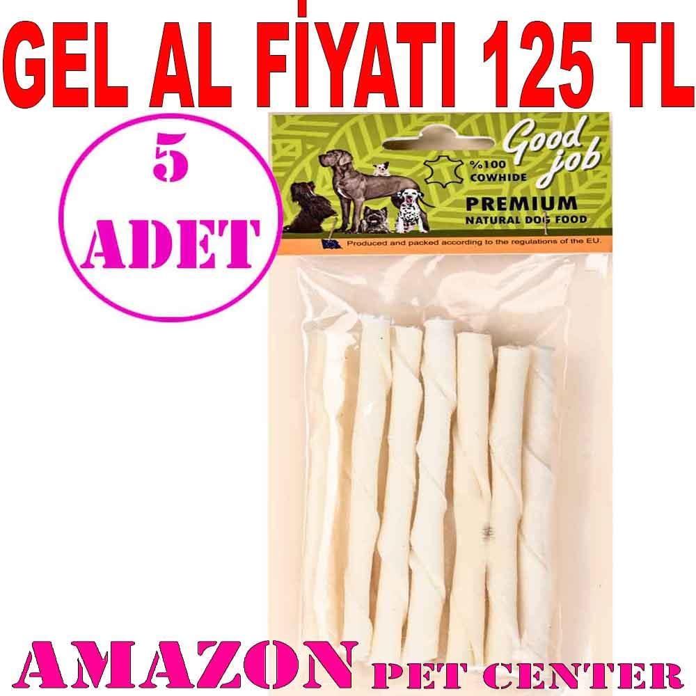 Good job Köpek Ödül Kemiği Beyaz Burgu Kemik 12 Li PK 5 AD 19778006 Amazon Pet Center