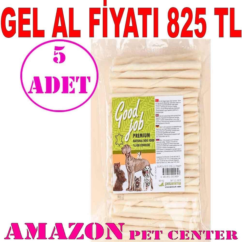 Good job Köpek Ödül Kemiği Beyaz Burgu Kemik 100 Lü PK 5 AD 19784007 Amazon Pet Center