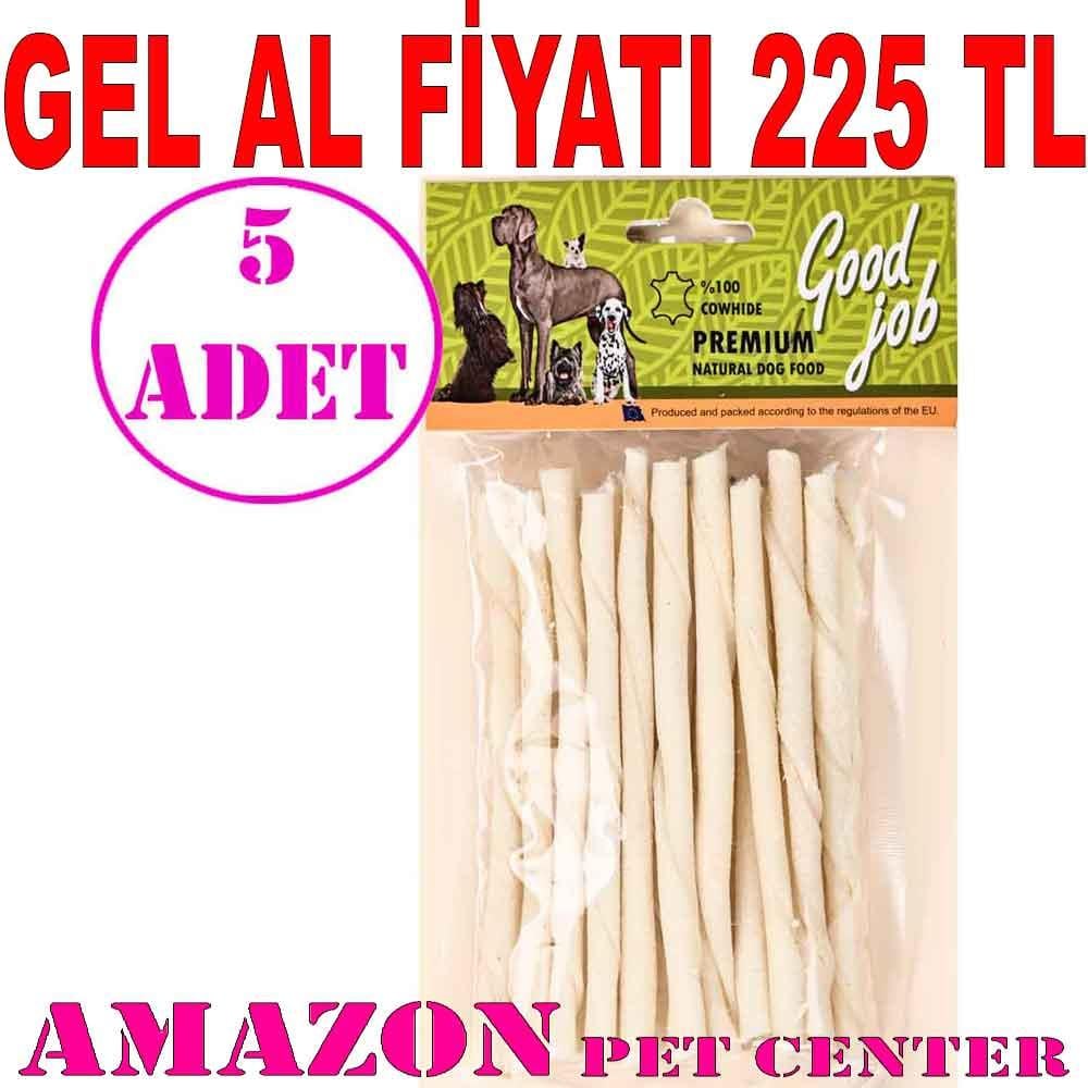 Good job Köpek Ödül Kemiği Beyaz Burgu Kemik 25 Li PK 5 AD 19780009 Amazon Pet Center