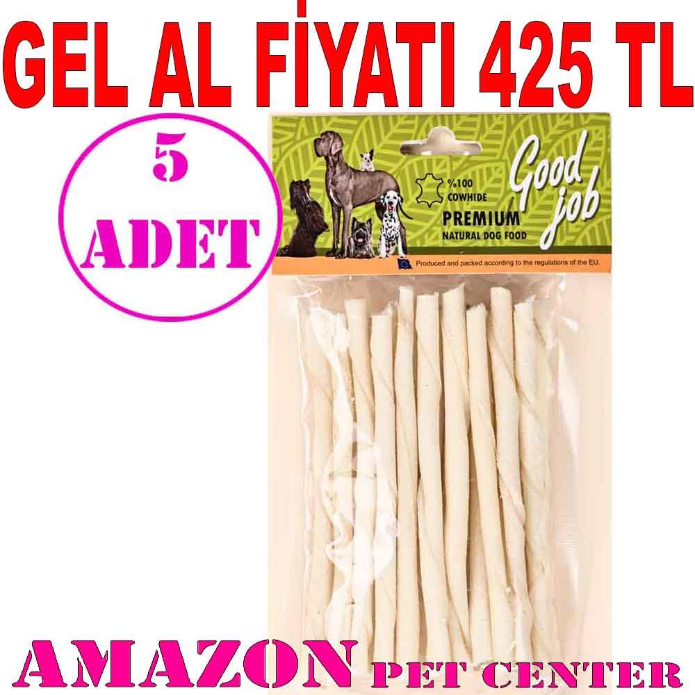 Good job Köpek Ödül Kemiği Beyaz Burgu Kemik 50 Li PK 5 AD 19782003 Amazon Pet Center