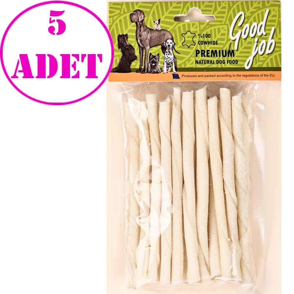 Good job Köpek Ödül Kemiği Beyaz Burgu Kemik 50 Li PK 5 AD 19781006 Amazon Pet Center