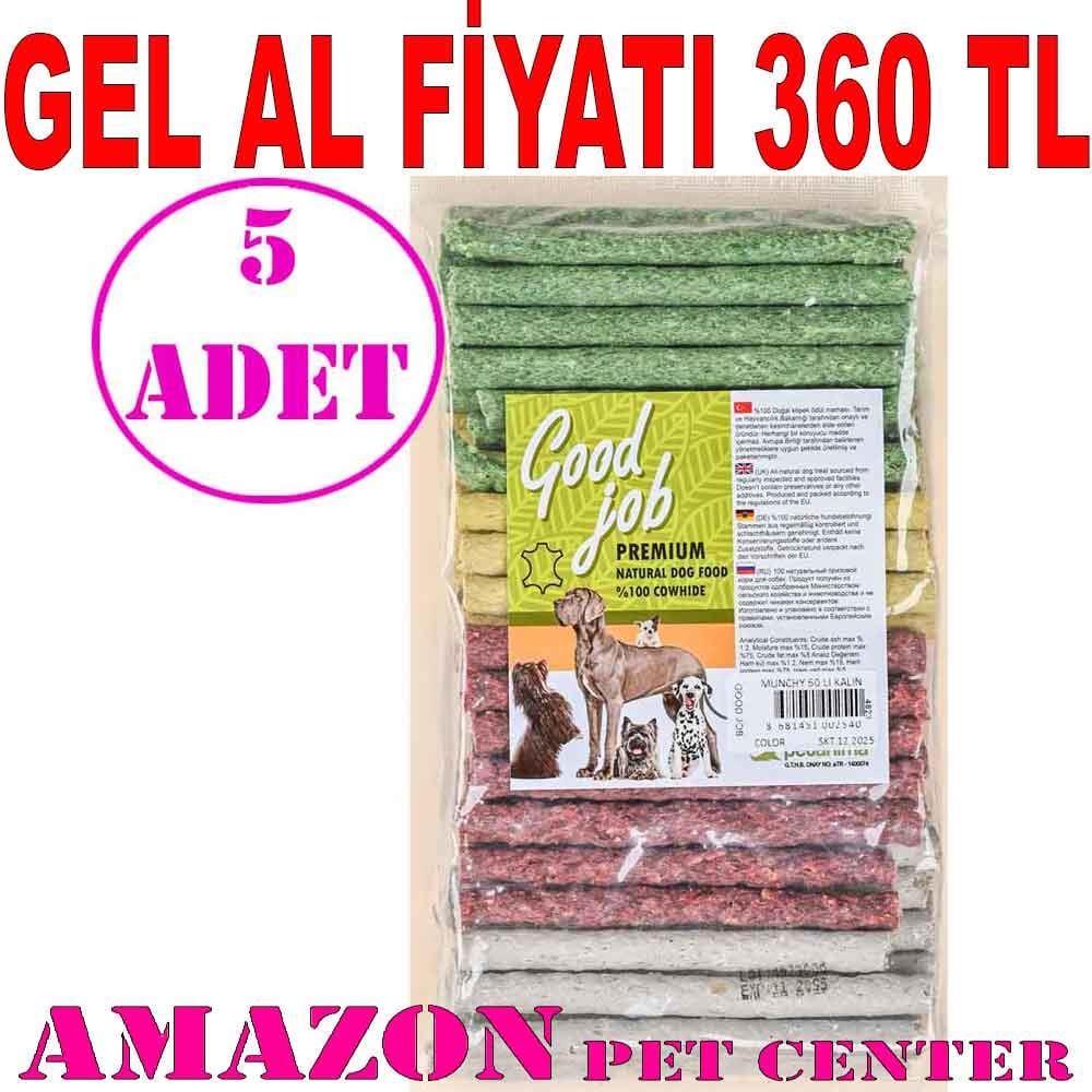 Good job Köpek Ödülü Renkli Munchy Kalın 60 Lı PK 5 AD 19796000 Amazon Pet Center