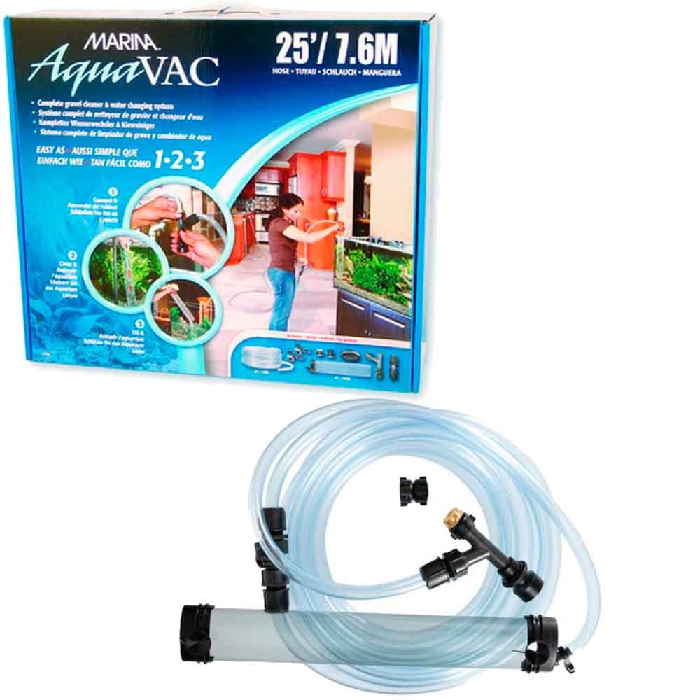 Hagen Marina AquaVac Dip Sifonu 7,6 M 015561110402 Hagen Akvaryum Temizlik Malzemeleri Amazon Pet Center