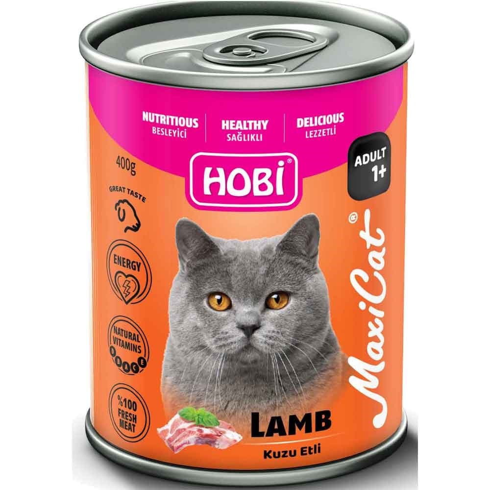 Hobi Maxicat Kuzu Etli Yetişkin Kedi Konservesi 400 Gr 8698931099013 Amazon Pet Center