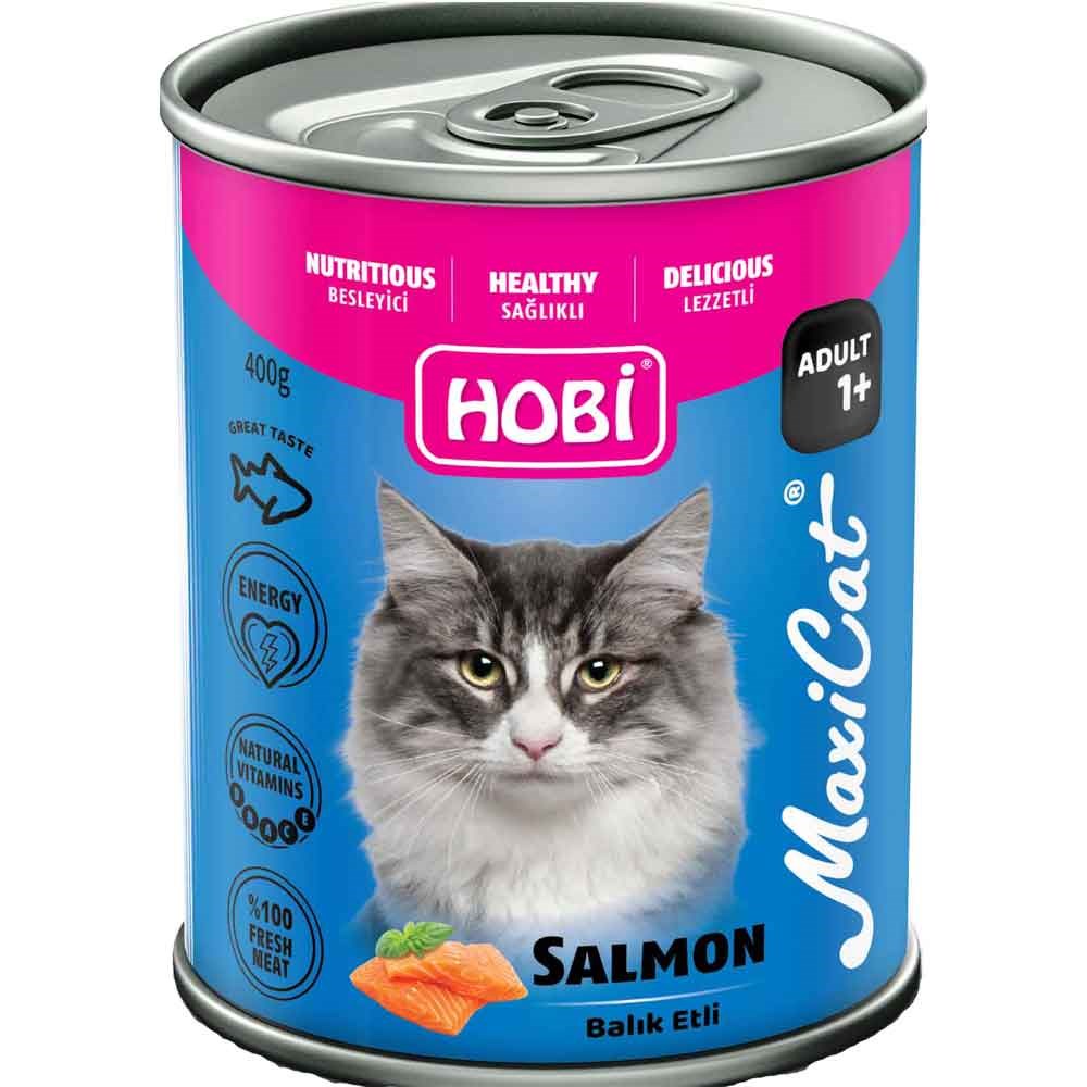 Hobi Maxicat Somon Balıklı Yetişkin Kedi Konservesi 400 Gr 8698931099020 Amazon Pet Center
