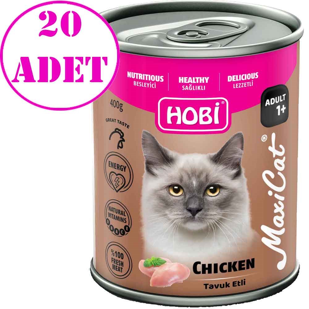 Hobi Maxicat Tavuklu Yetişkin Kedi Konservesi 400 Gr 20 AD 32133257 Amazon Pet Center