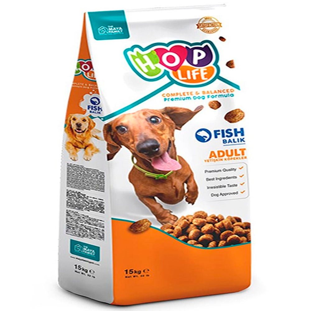 Hop Life Balıklı Yetişkin Köpek Maması 15 Kg 8683347070046 Amazon Pet Center