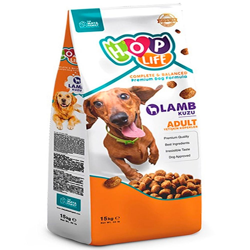 Hop Life Kuzu Etli Yetişkin Köpek Maması 15 Kg 8683347070053 Amazon Pet Center