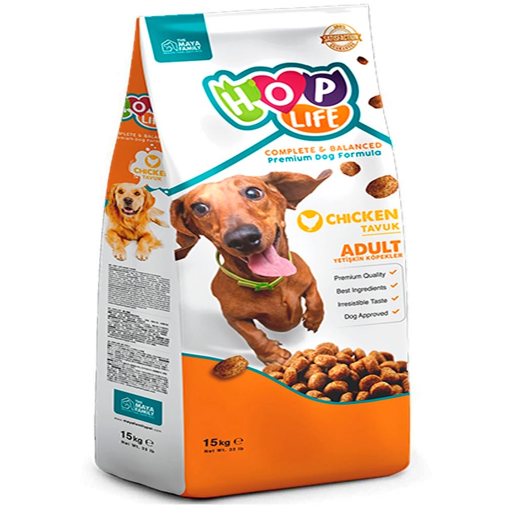 Hop Life Tavuk Etli Yetişkin Köpek Maması 15 Kg 8683347070039 Amazon Pet Center