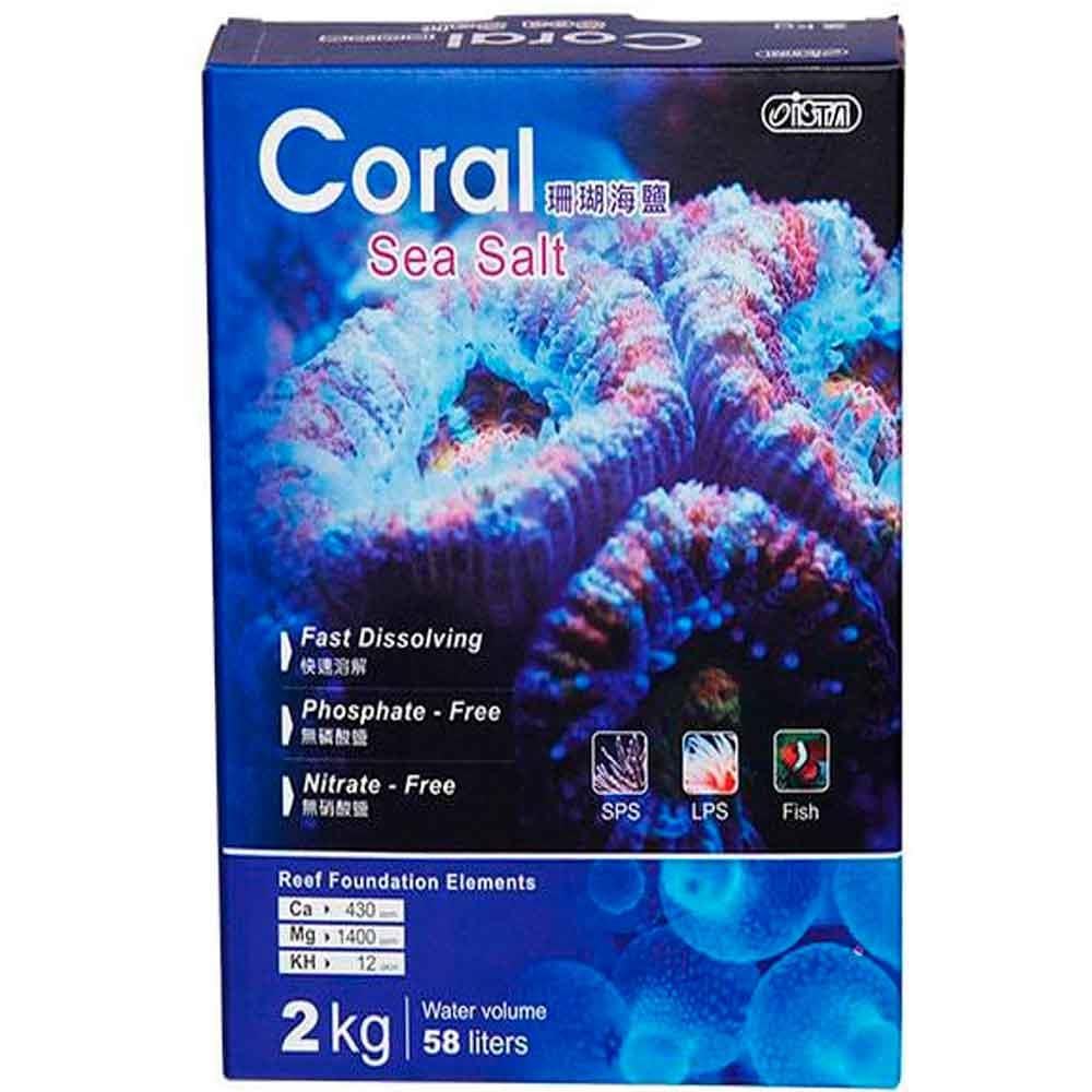 Ista Coral Sea Salt 2 Kg Deniz Akvaryumu Tuzu 4719856838021 Amazon Pet Center