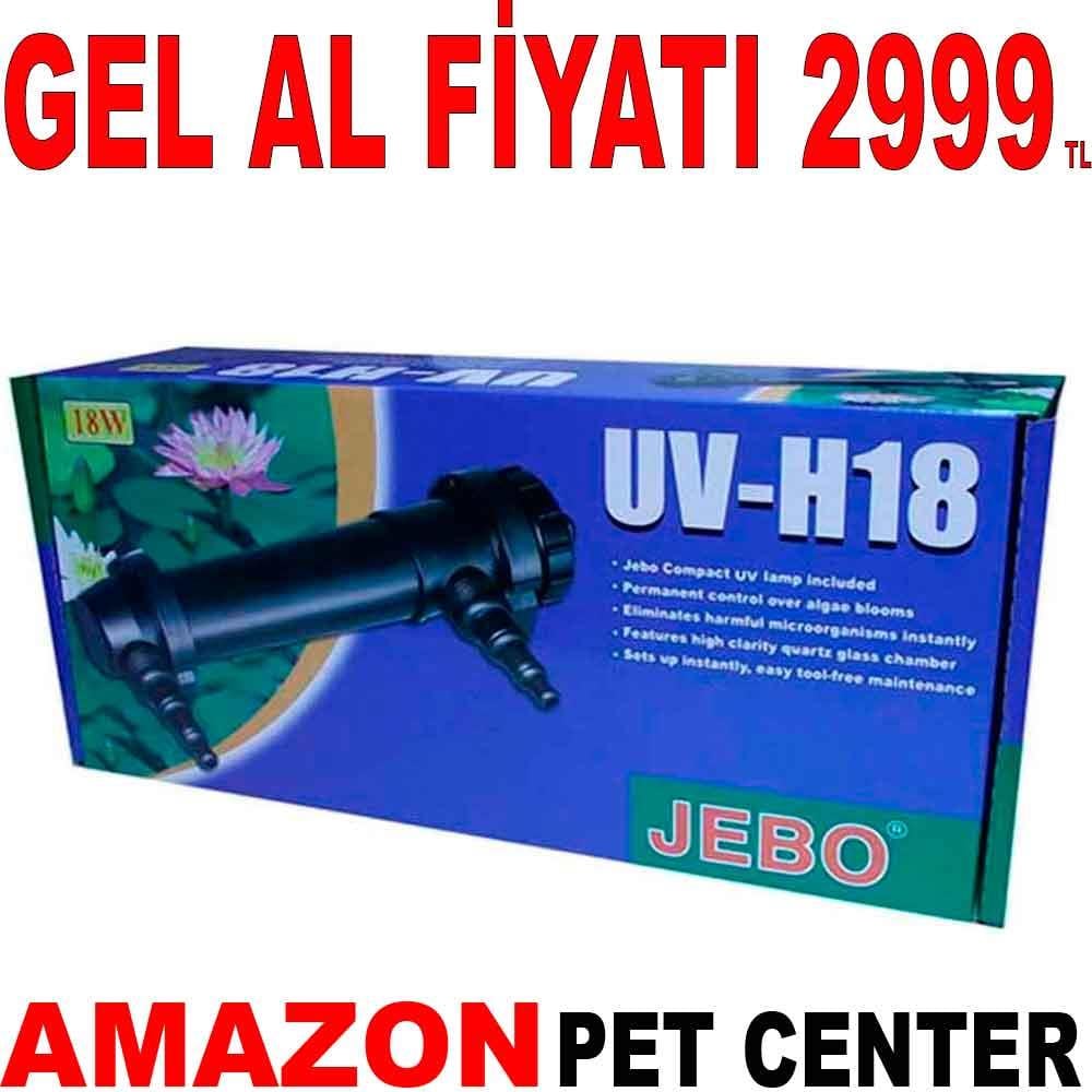 JEBO UV-H18 Akvaryum Ultraviyole Filitre 18 Watt 19287003 Amazon Pet Center