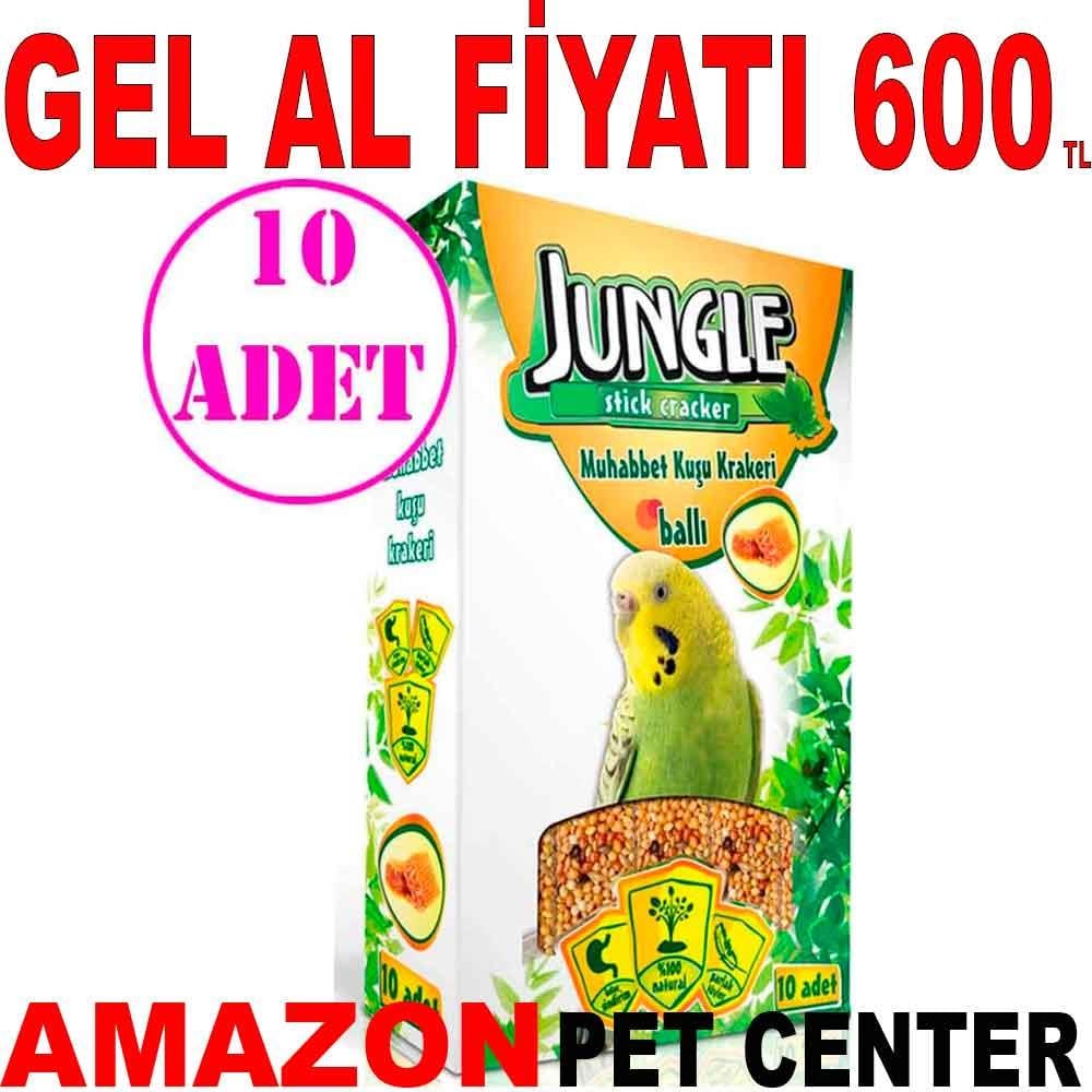 Jungle Ballı Tava Kraker 10'lu Paket 10 AD 19279008 Amazon Pet Center