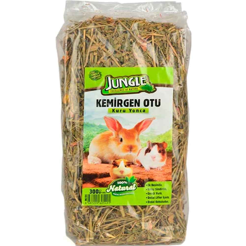 Jungle Eko Kuru Yonca Kemirgen Otu 300 Gr 8681299605491 Jungle Tavşan Yemleri Amazon Pet Center
