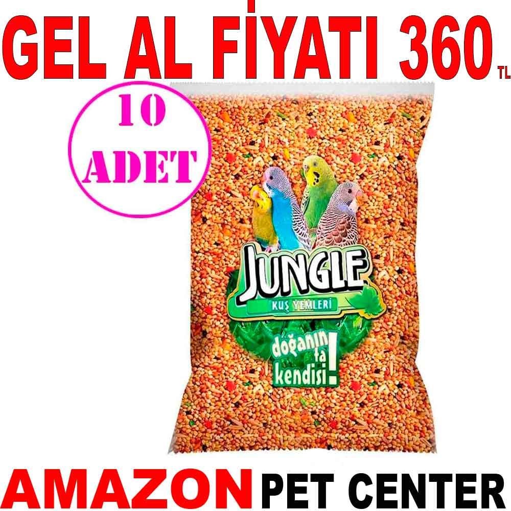 Jungle Muhabbet Yemi Poşet 500 Gr 10 AD 19908007 Amazon Pet Center