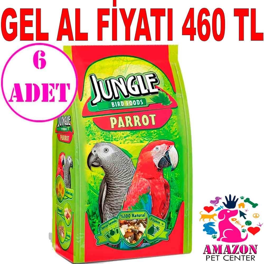 Jungle Papağan Yemi 500 Gr 6 AD 20387006 Amazon Pet Center