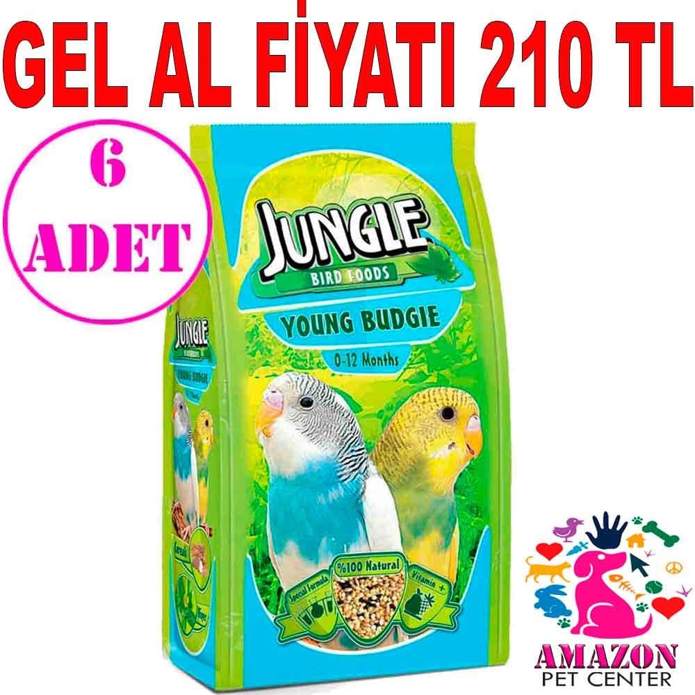 Jungle Yavru Muhabbet Kuşu Yemi 400 gr 6 AD 19566009 Amazon Pet Center