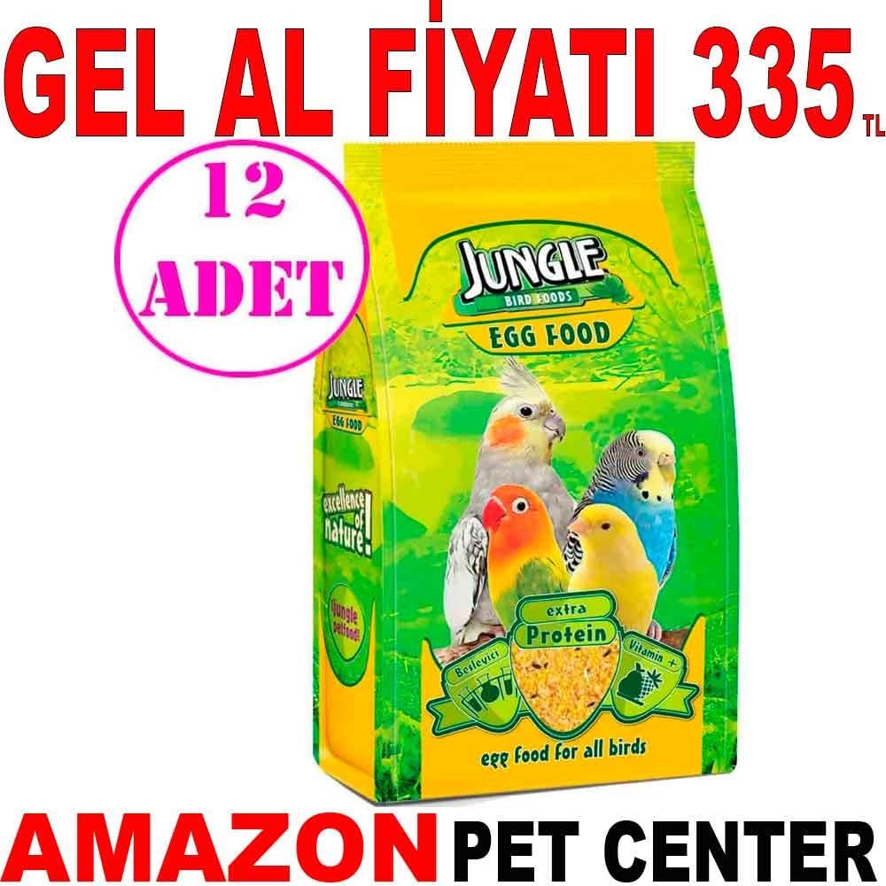 Jungle Yumurtalı Kuş Maması 150 Gr 12 AD 19277004 Amazon Pet Center
