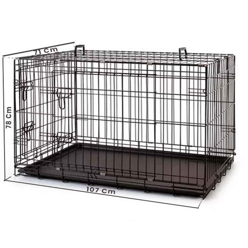 Kedi Köpek Kafesi Siyah 107x71x78cm 1830001088207 Amazon Pet Center