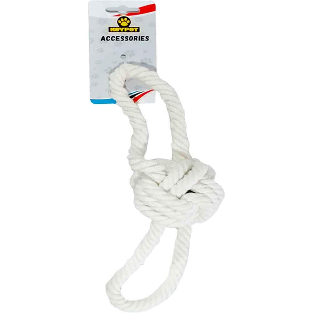 Keypet Çift Tutmalı Düğümlü Top Köpek Oyuncağı 30 Cm 8683930600155 Amazon Pet Center