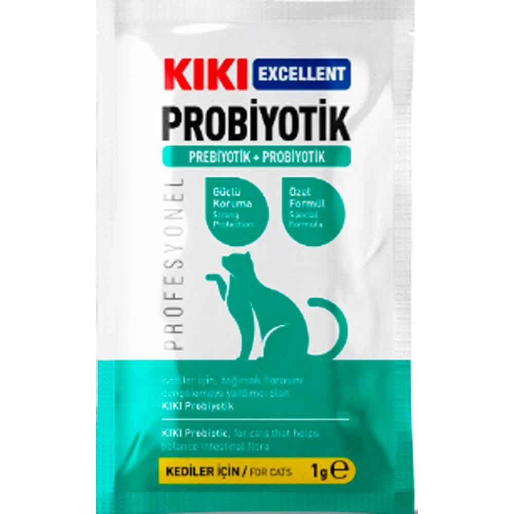 KIKI Excellent Kedi İçin Probiyotik Toz 1 Gr 8683762340687 Amazon Pet Center