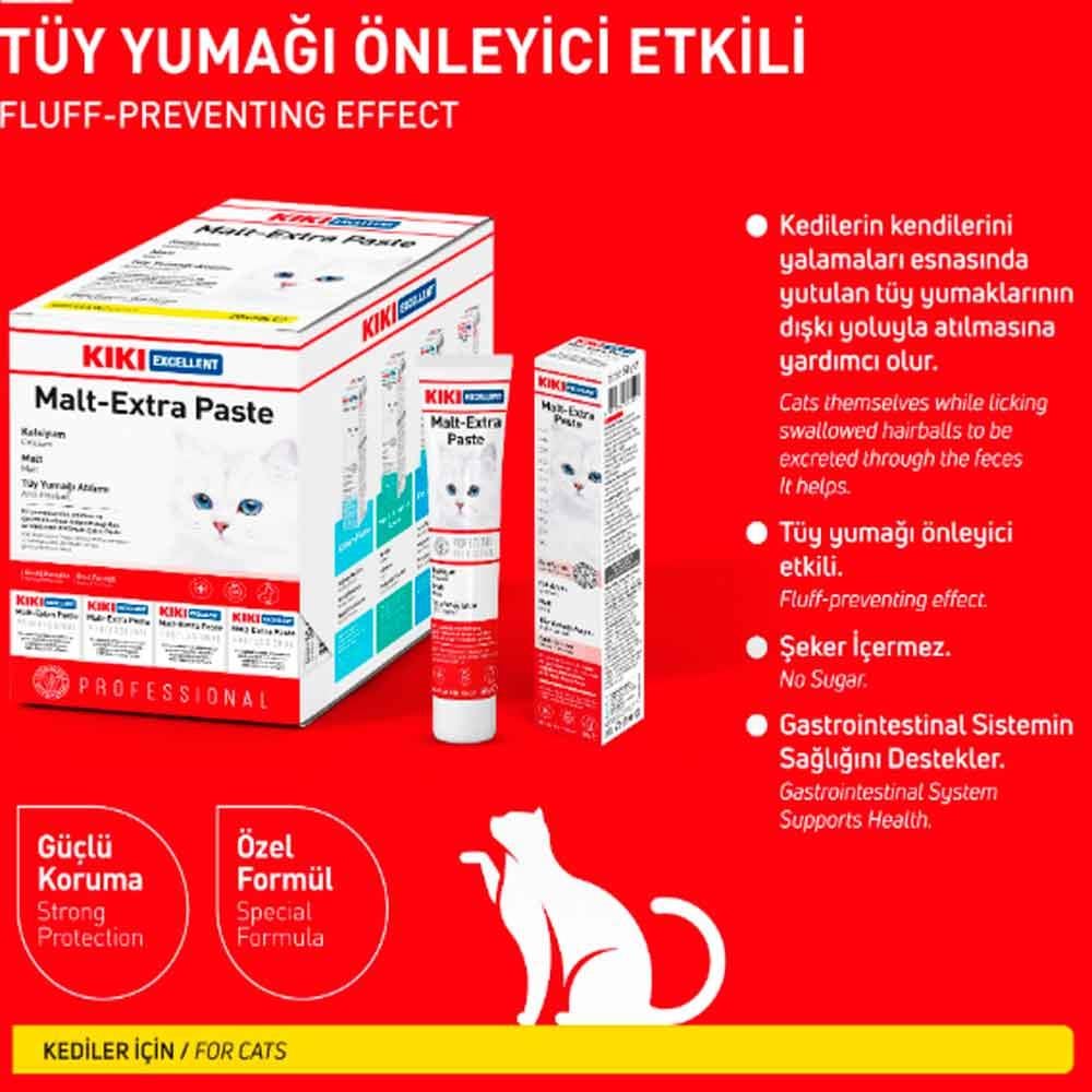 KIKI Excellent Kedi Malt Extra Paste Macun 50 Gr 8683762340557 Amazon Pet Center